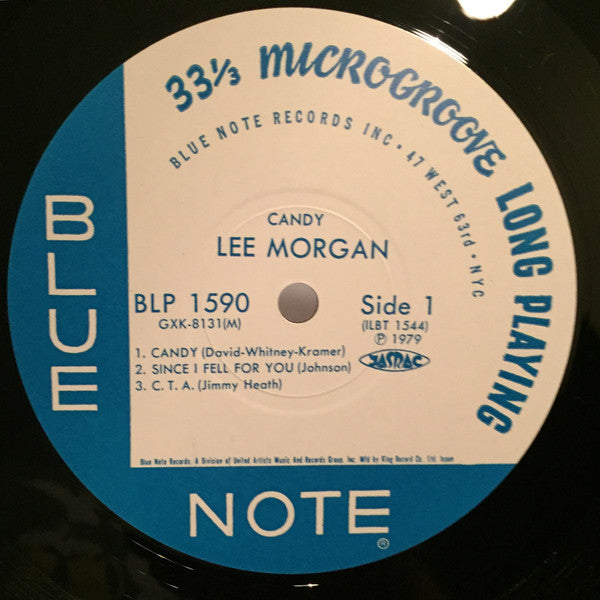 Lee Morgan - Candy (Vinyl, LP, Album, Mono, Reissue)