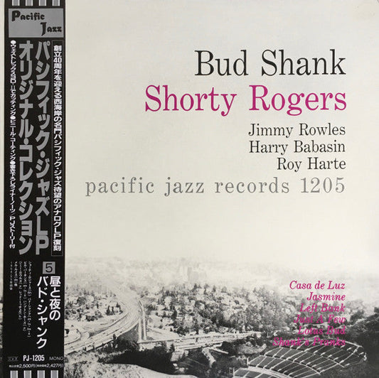 Bud Shank - Bud Shank - Shorty Rogers - Bill Perkins (Vinyl, LP, Album, Mono) Near Mint (NM or M-) / Very Good Plus (VG+)