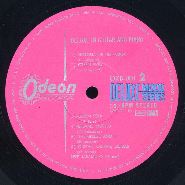 Claude Ciari - Deluxe In Guitar & Piano (Vinyl, LP, Album, Compilat...