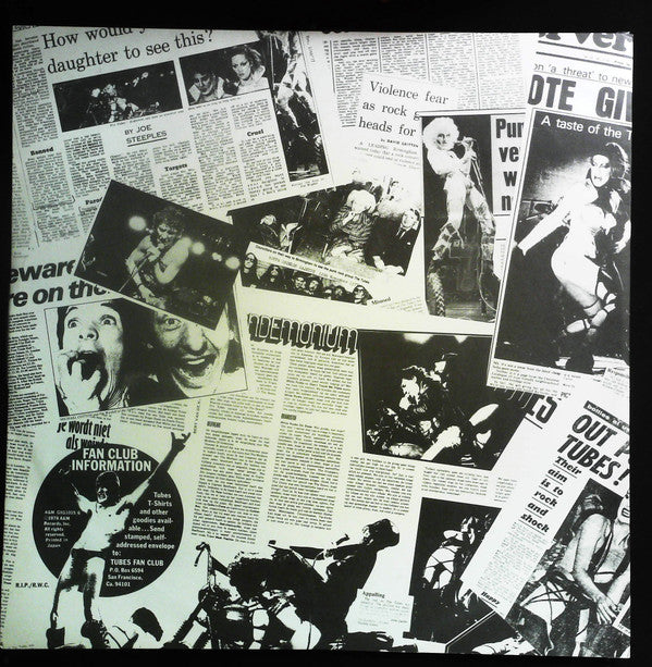 The Tubes - What Do You Want From Live (2xVinyl, LP, Album, Promo) Near Mint (NM or M-) / Very Good (VG)