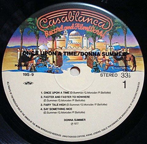 Donna Summer - Once Upon A Time... (2xVinyl, LP, Album, Reissue) Very Good Plus (VG+) / Good (G)