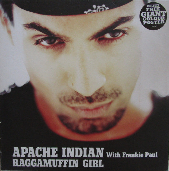 Apache Indian - Raggamuffin Girl (Vinyl, 12") Very Good Plus (VG+) / Very Good (VG)