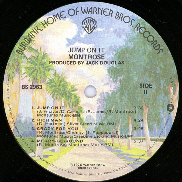 Montrose (2) - Jump On It (Vinyl, LP, Album) Near Mint (NM or M-) / Very Good Plus (VG+)