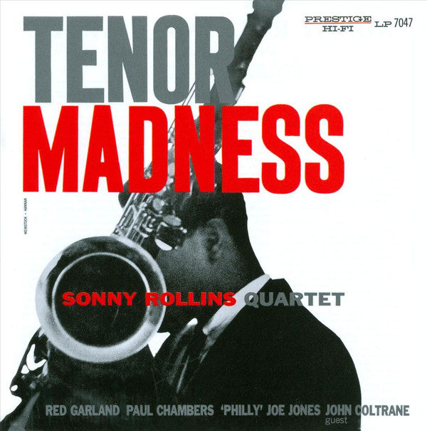 Sonny Rollins Quartet - Tenor Madness (Vinyl, LP, Album, Mono, Reissue) Very Good Plus (VG+) / Very Good (VG)