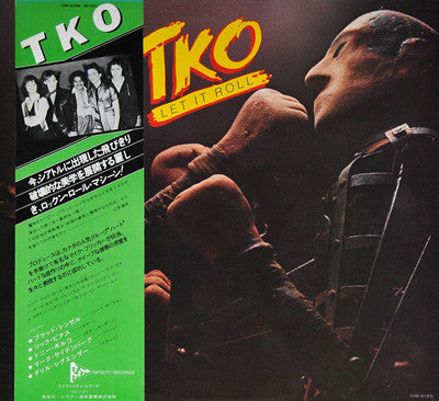 TKO (5) - Let It Roll (Vinyl, LP, Album, Promo) Very Good (VG) / Good Plus (G+)