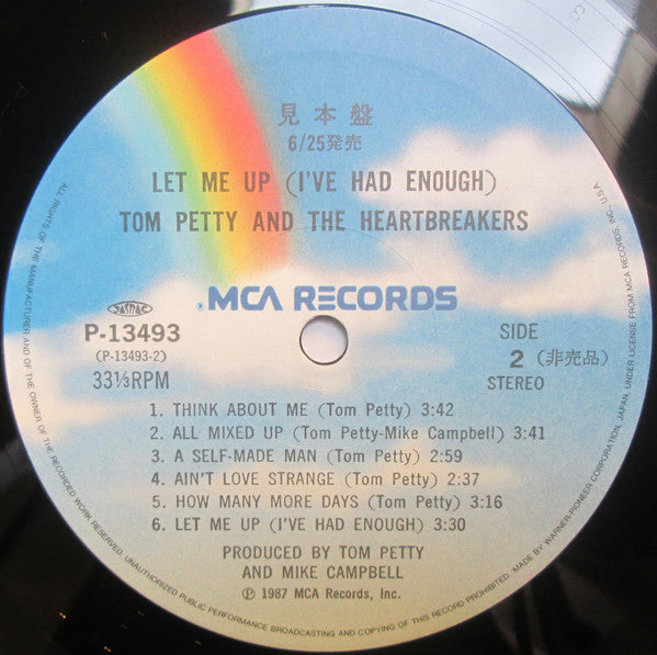Tom Petty And The Heartbreakers - Let Me Up (I've Had Enough) (Vinyl, LP, Album, Promo, Stereo) Very Good Plus (VG+) / Very Good Plus (VG+)