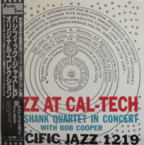 Bud Shank Quartet - Jazz At Cal-Tech (Vinyl, LP, Album, Reissue, Mono) Very Good (VG) / Very Good Plus (VG+)