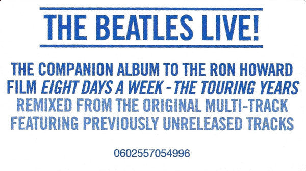 The Beatles - Live At The Hollywood Bowl (Vinyl, LP, Album, Remastered) Mint (M) / Mint (M)