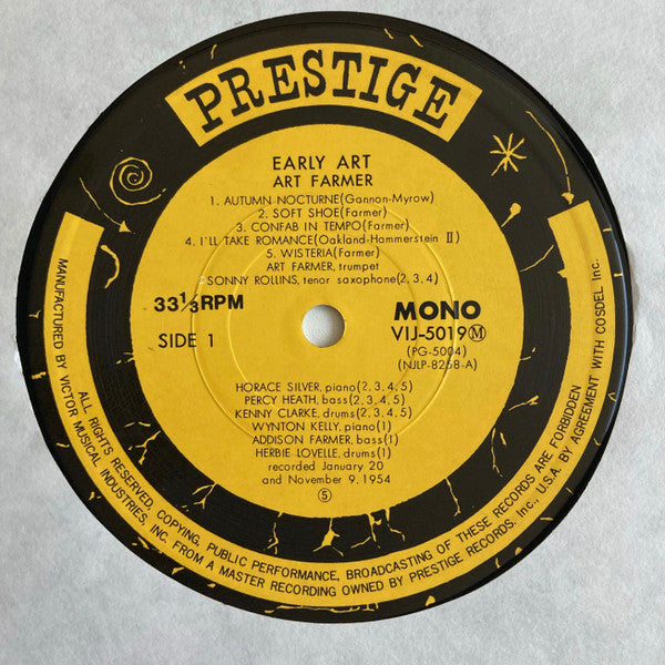 Art Farmer - Early Art (Vinyl, LP, Compilation, Reissue, Remastered...