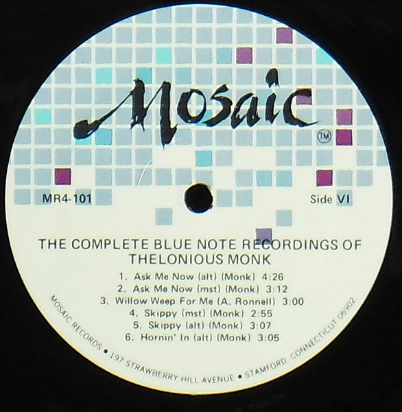 Thelonious Monk - The Complete Blue Note Recordings Of Thelonious M...