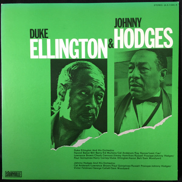 Duke Ellington - Duke Ellington & Johnny Hodges (Vinyl, LP, Compilation) Very Good (VG) / Very Good (VG)