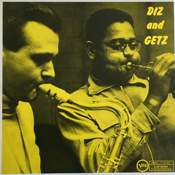 Dizzy Gillespie - Diz And Getz (Vinyl, LP, Album, Mono, Reissue) Near Mint (NM or M-) / Very Good Plus (VG+)