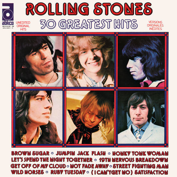 The Rolling Stones - 30 Greatest Hits (Vinyl, LP, Compilation, Stereo)