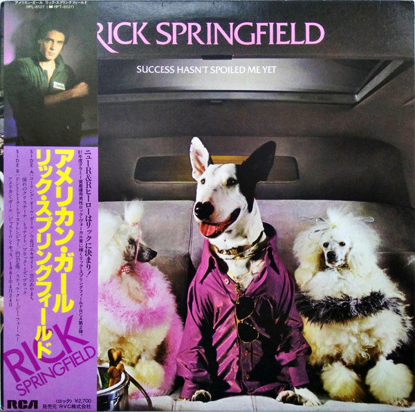 Rick Springfield - Success Hasn't Spoiled Me Yet (Vinyl, LP, Album)