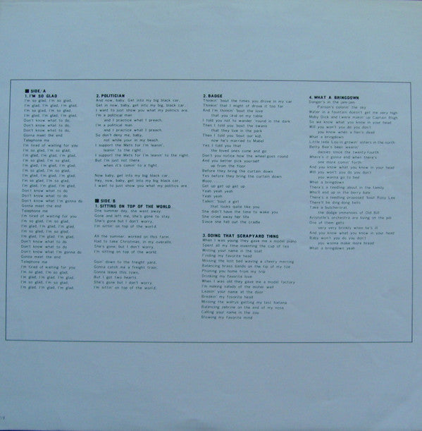 Cream (2) - Goodbye (Vinyl, LP, Album, Reissue) Very Good (VG) / Good Plus (G+)
