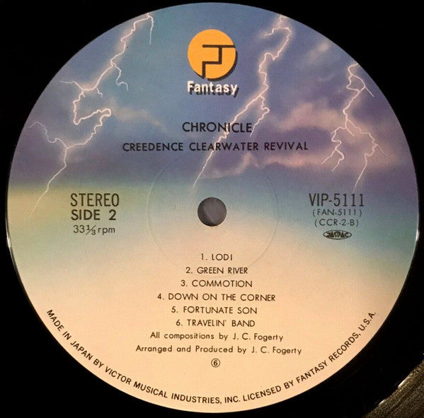 Creedence Clearwater Revival - Chronicle - The 20 Greatest Hits (2xVinyl, LP, Compilation, Reissue) Near Mint (NM or M-) / Very Good Plus (VG+)
