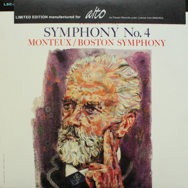 Pyotr Ilyich Tchaikovsky - Symphony No. 4 (Vinyl, LP, Limited Edition, Reissue, Remastered, Stereo) Very Good Plus (VG+) / Very Good Plus (VG+)