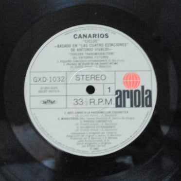Canarios - Ciclos (2xVinyl, LP, Album, Reissue) Near Mint (NM or M-) / Very Good Plus (VG+)