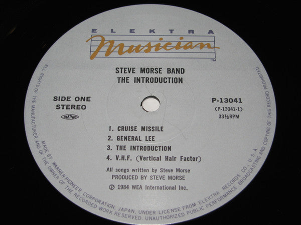Steve Morse Band - The Introduction (Vinyl, LP, Album) Very Good Plus (VG+) / Very Good Plus (VG+)