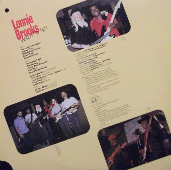 Lonnie Brooks - Wound Up Tight (Vinyl, Album, LP) Near Mint (NM or M-) / Near Mint (NM or M-)