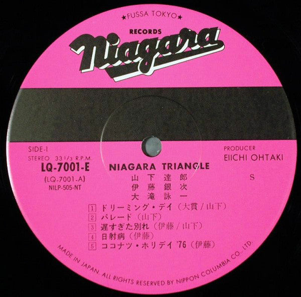 Niagara Triangle - Niagara Triangle Vol. 1 (Vinyl, LP, Album)