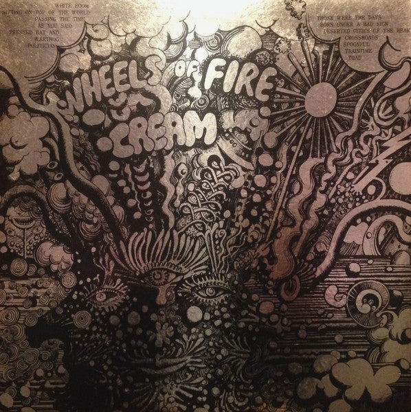 Cream (2) - Wheels Of Fire (Vinyl, LP, Album, Reissue)