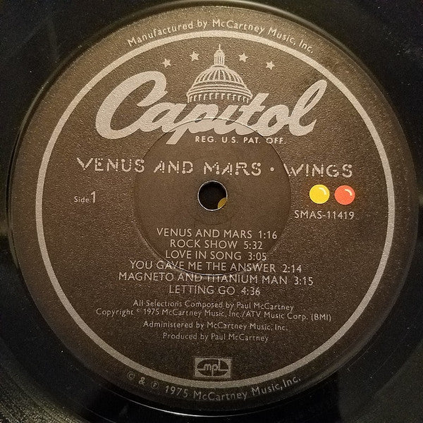 Wings (2) - Venus And Mars (Vinyl, LP, Album)