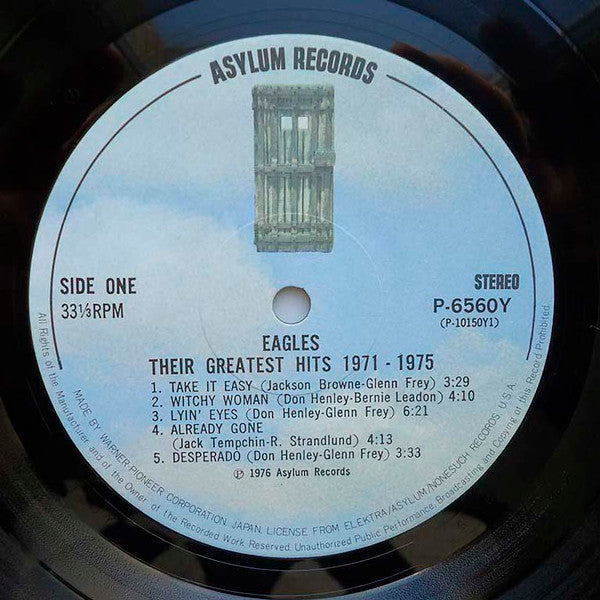 Eagles - Their Greatest Hits 1971-1975 (Vinyl, LP, Album, Compilati...
