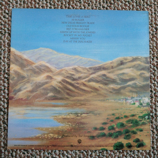 Little Feat - Time Loves A Hero (Vinyl, LP, Album, Reissue, Stereo) Very Good (VG) / Very Good Plus (VG+)