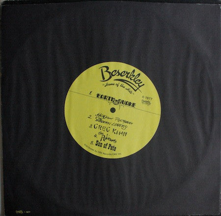Earth Quake (2) - Leveled (Vinyl, LP, Album) Very Good (VG) / Very Good Plus (VG+)