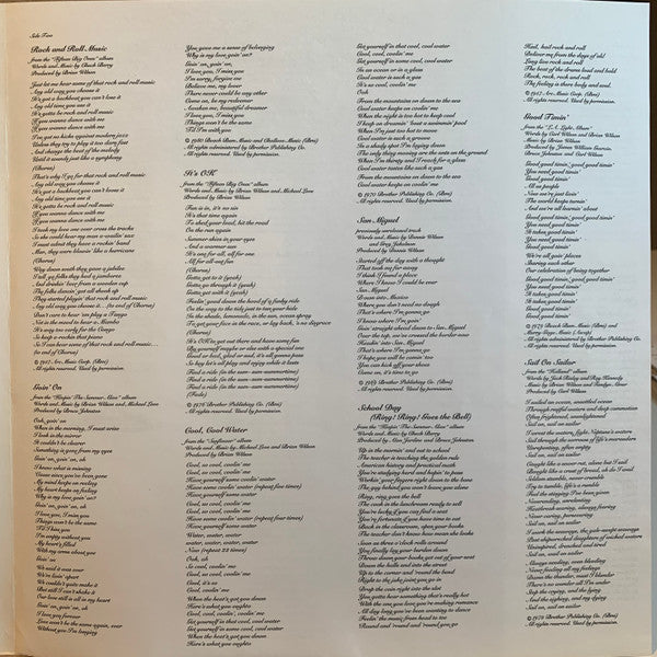 The Beach Boys - Ten Years Of Harmony (2xVinyl, LP, Compilation, Stereo) Near Mint (NM or M-) / Very Good Plus (VG+)