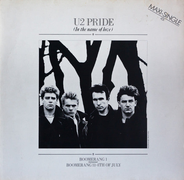 U2 - Pride (In The Name Of Love) (Vinyl, 12", 45 RPM, Maxi-Single, Stereo) Near Mint (NM or M-) / Very Good (VG)