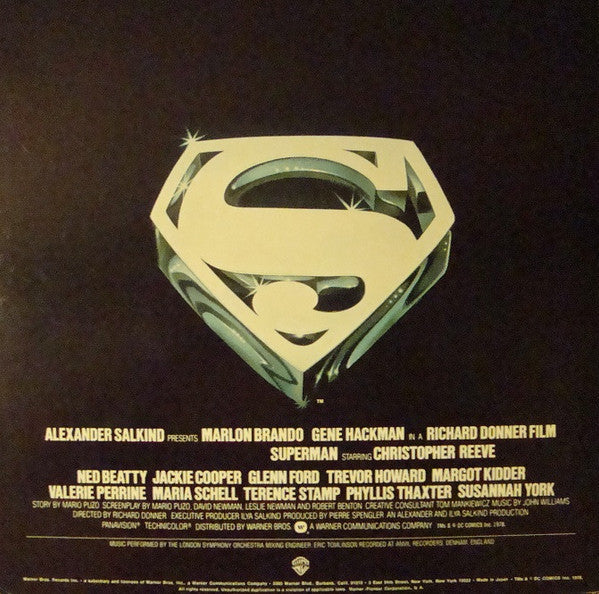 John Williams (4) - Superman: The Movie (Original Sound Track) (Vin...