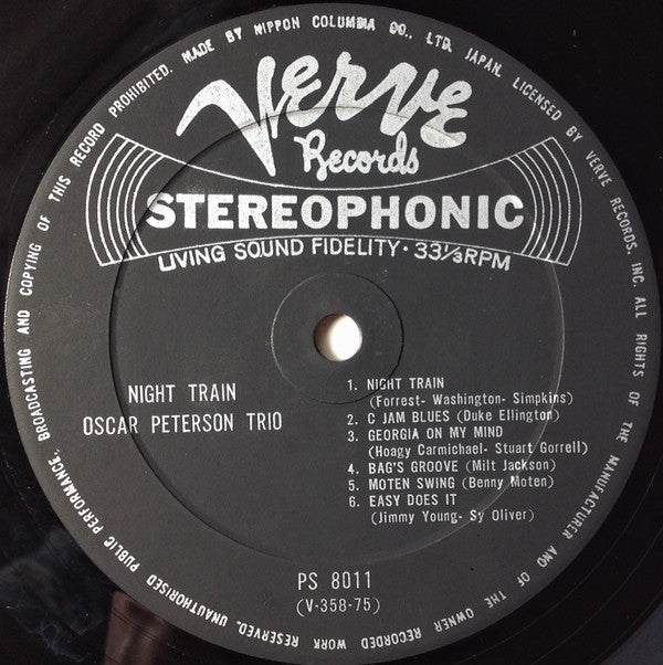 The Oscar Peterson Trio - Night Train = ナイト・トレイン (Vinyl, LP, Album,...