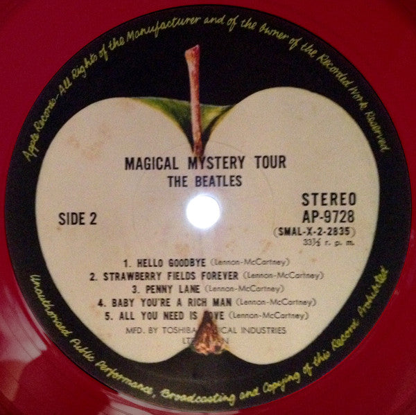 The Beatles - Magical Mystery Tour (Vinyl, LP, Compilation, Reissue, Stereo) Very Good (VG) / Very Good Plus (VG+)