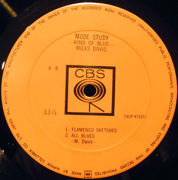 Miles Davis - Mode Study (Vinyl, LP, Compilation, Mono)