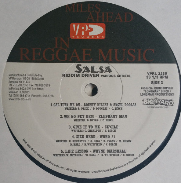 Various - Salsa (2xVinyl, LP, Compilation) Very Good (VG) / Very Good Plus (VG+)