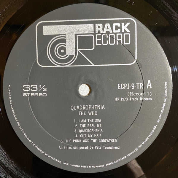 The Who - Quadrophenia (Vinyl, LP, Album, Stereo)