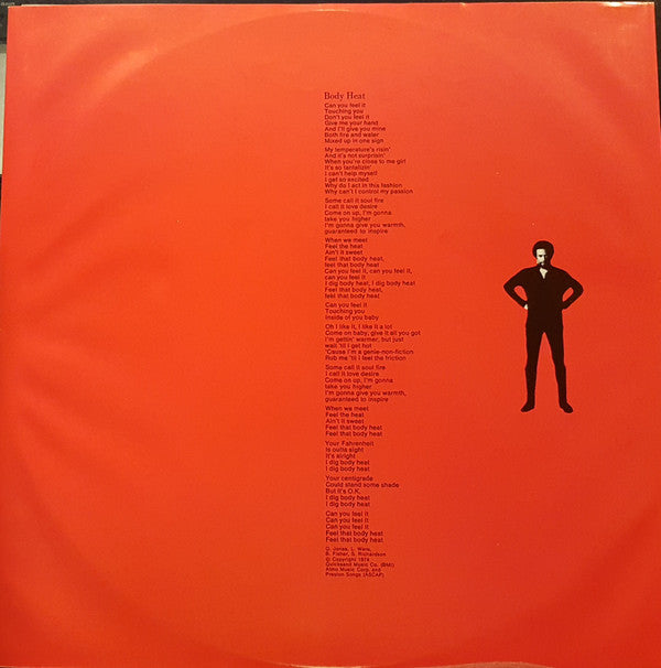 Quincy Jones - Body Heat (Vinyl, LP, Album) Good Plus (G+) / Good Plus (G+)