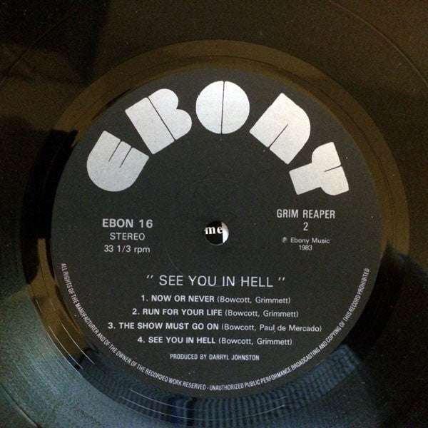 Grim Reaper (3) - See You In Hell (Vinyl, LP, Album)