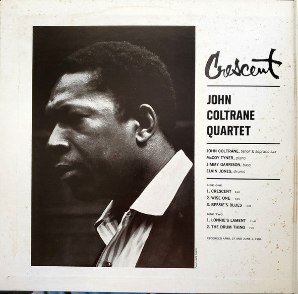 The John Coltrane Quartet - Crescent (Vinyl, LP, Album, Limited Edi...