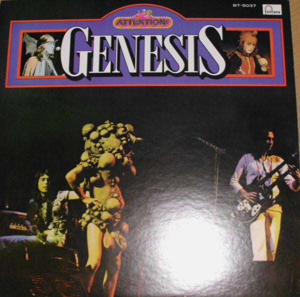 Genesis - Attention! Genesis (Vinyl, LP, Compilation, Stereo) Very Good (VG) / Very Good (VG)