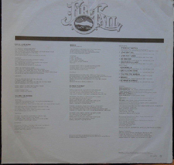 Firefall - Firefall (Vinyl, LP, Album, Stereo) Very Good (VG) / Very Good (VG)