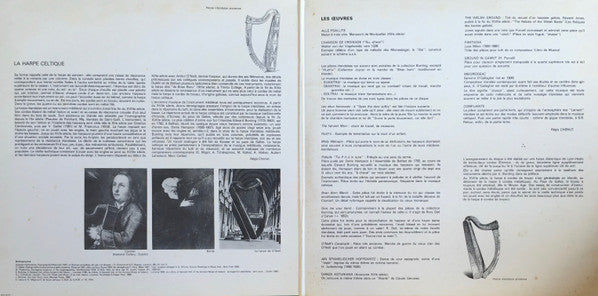 Régis Chenut - L'Art De La Harpe Celtique  Du Moyen Âge Au Vingtième Siècle (Vinyl, LP, Stereo) Very Good Plus (VG+) / Very Good Plus (VG+)