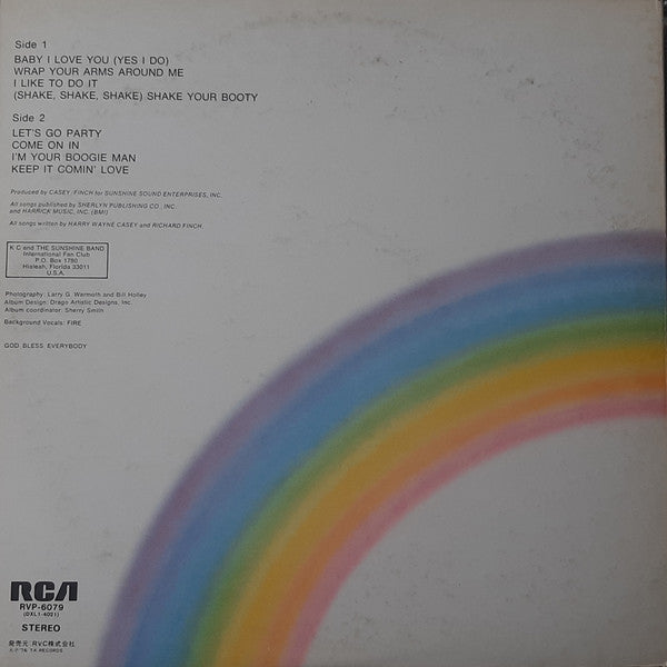 KC & The Sunshine Band - Part 3 (Vinyl, LP, Album, Stereo)
