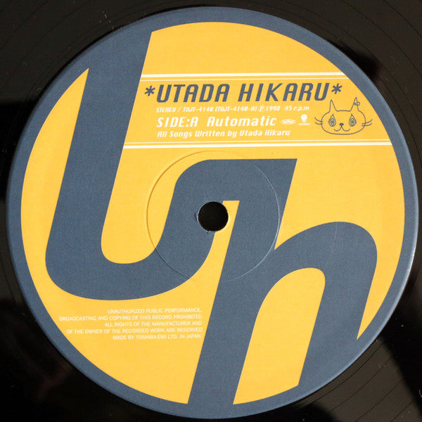 Utada Hikaru - Automatic / Time Will Tell (Vinyl, 12", 45 RPM) Near Mint (NM or M-) / Near Mint (NM or M-)