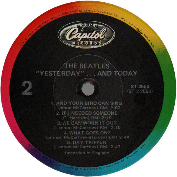 The Beatles - Yesterday... And Today (Vinyl, LP, Album, Compilation, Reissue, Stereo) Very Good Plus (VG+) / Near Mint (NM or M-)