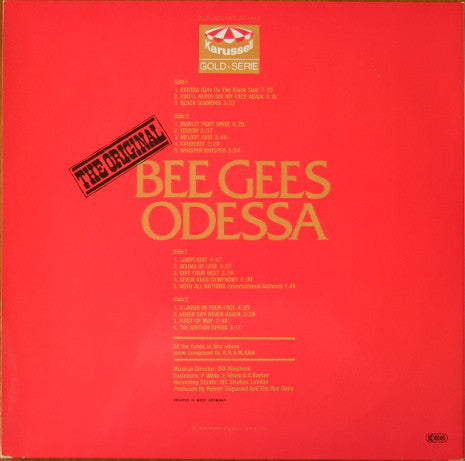 Bee Gees - Odessa (2xVinyl, LP, Album, Reissue) Very Good Plus (VG+) / Very Good (VG)