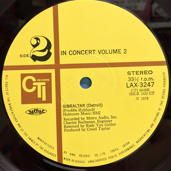 Herbie Hancock - In Concert, Volume 2 (Vinyl, LP, Album, Limited Ed...
