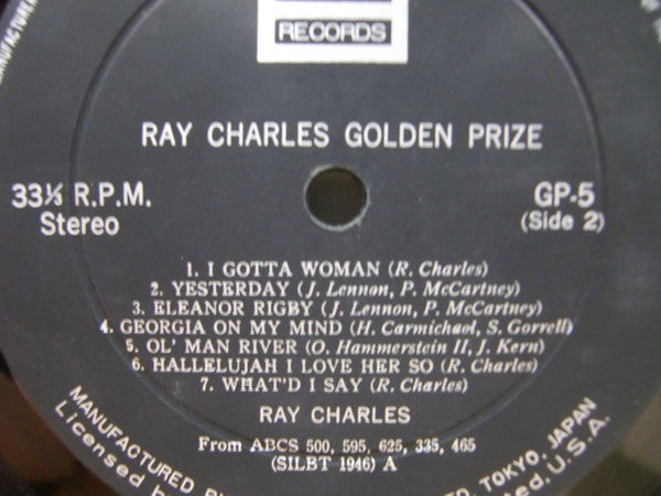 Ray Charles - Golden Prize (Vinyl, LP, Compilation) Very Good Plus (VG+) / Very Good Plus (VG+)